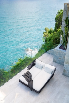 الباحة الترفيه في الهواء الطلق كرسي صالة سرير النهار نوعية العقد Baech Garden Lounger Chair