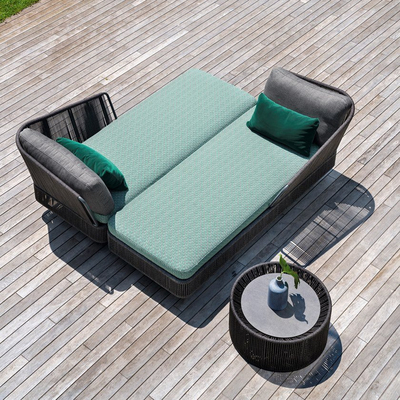 الباحة الترفيه في الهواء الطلق كرسي صالة سرير النهار نوعية العقد Baech Garden Lounger Chair